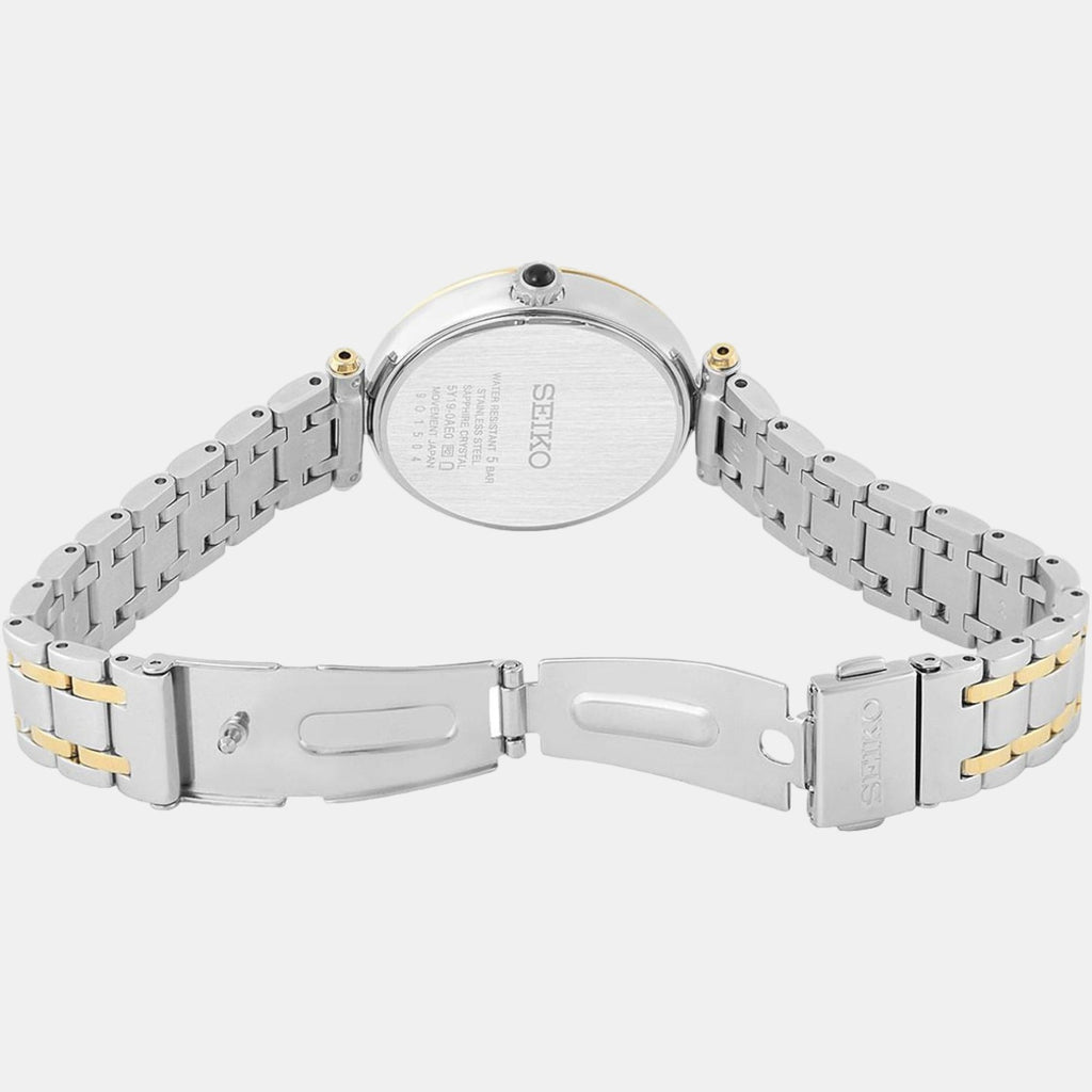 Seiko Women Round Two Tone watch