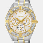 Seiko Women Round White watch