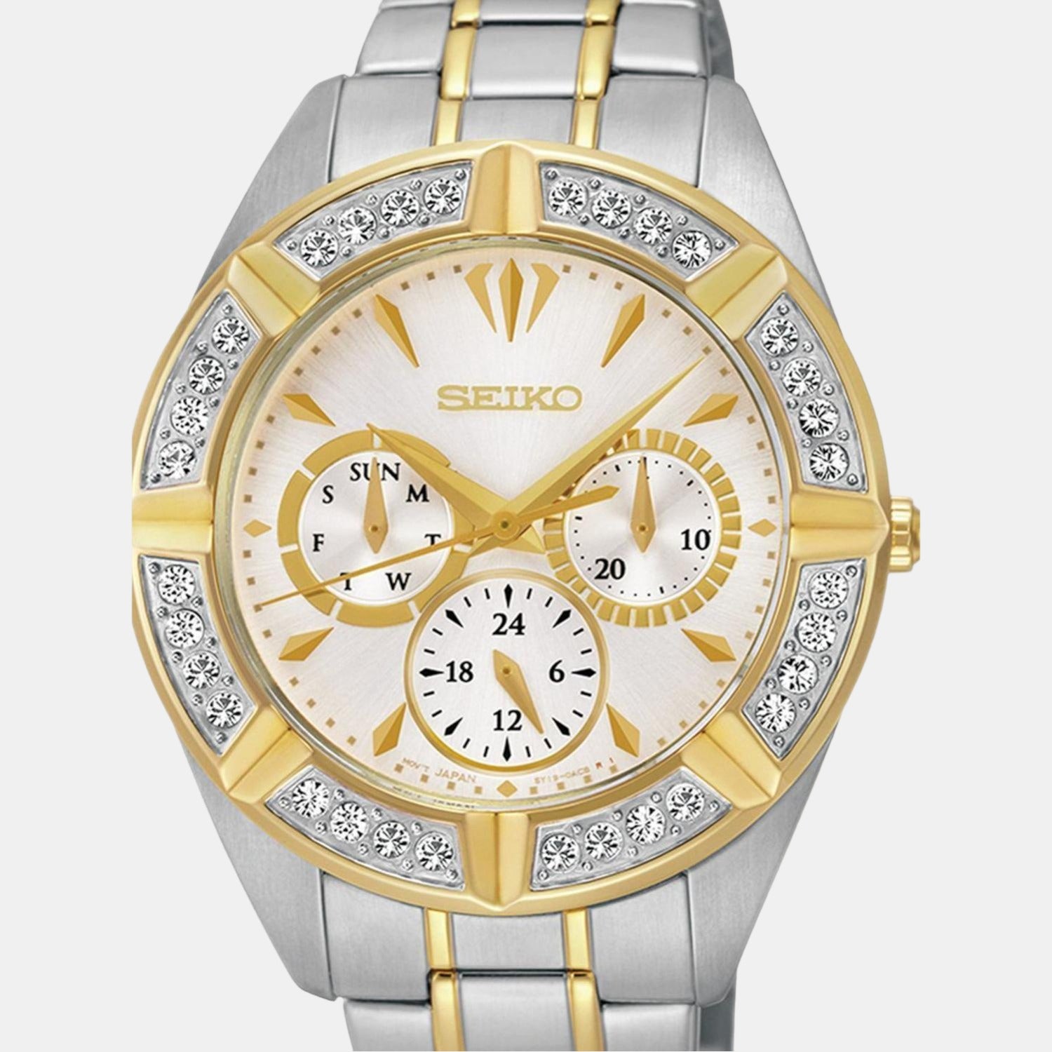 Seiko Women Round White watch