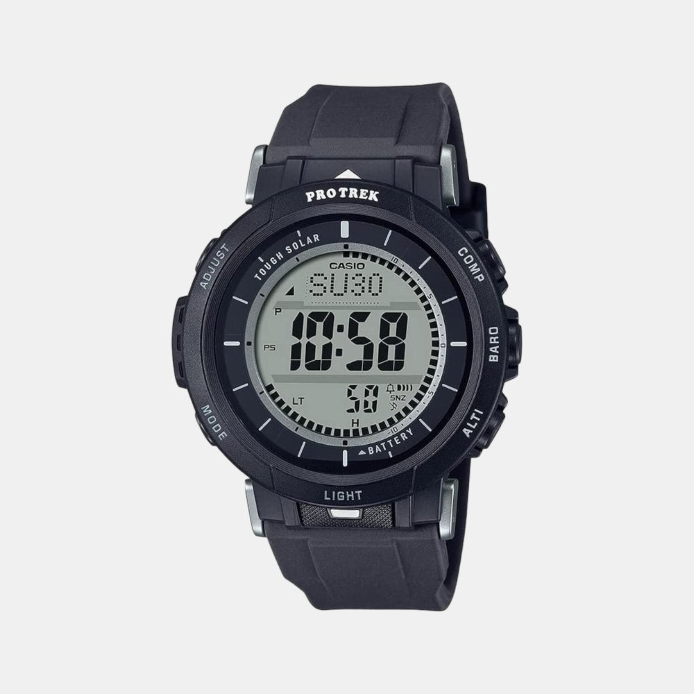 Casio Asymmetrical Grey Digital watch