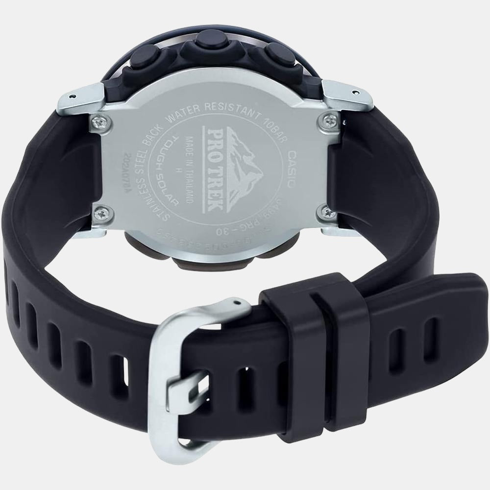 Casio Silicone Asymmetrical watch