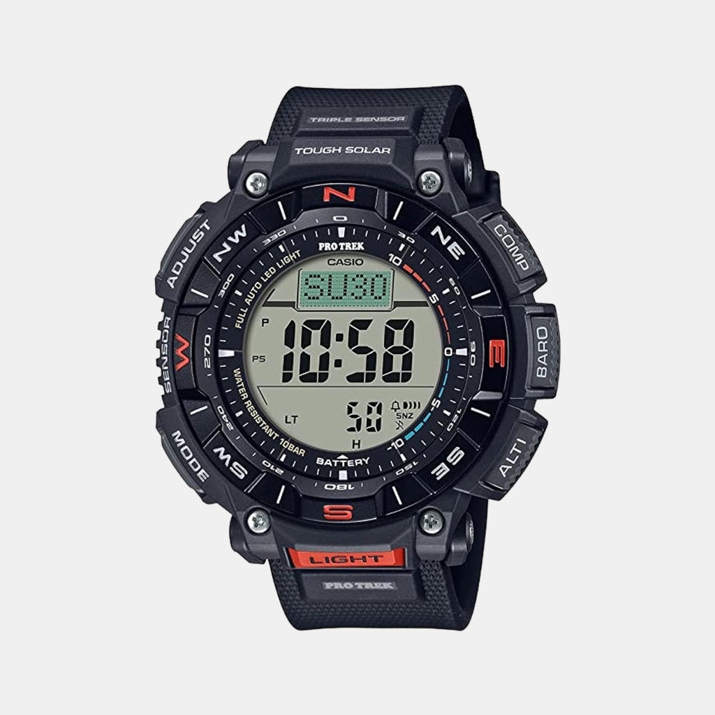 Casio Round Grey Digital watch