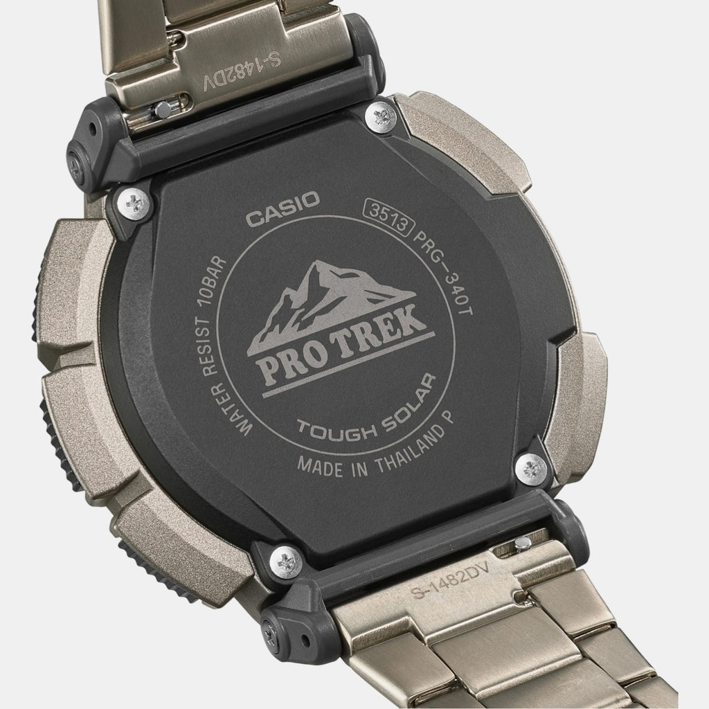 Casio Men Round Grey watch