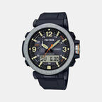 Casio Round Grey Analog-Digital watch