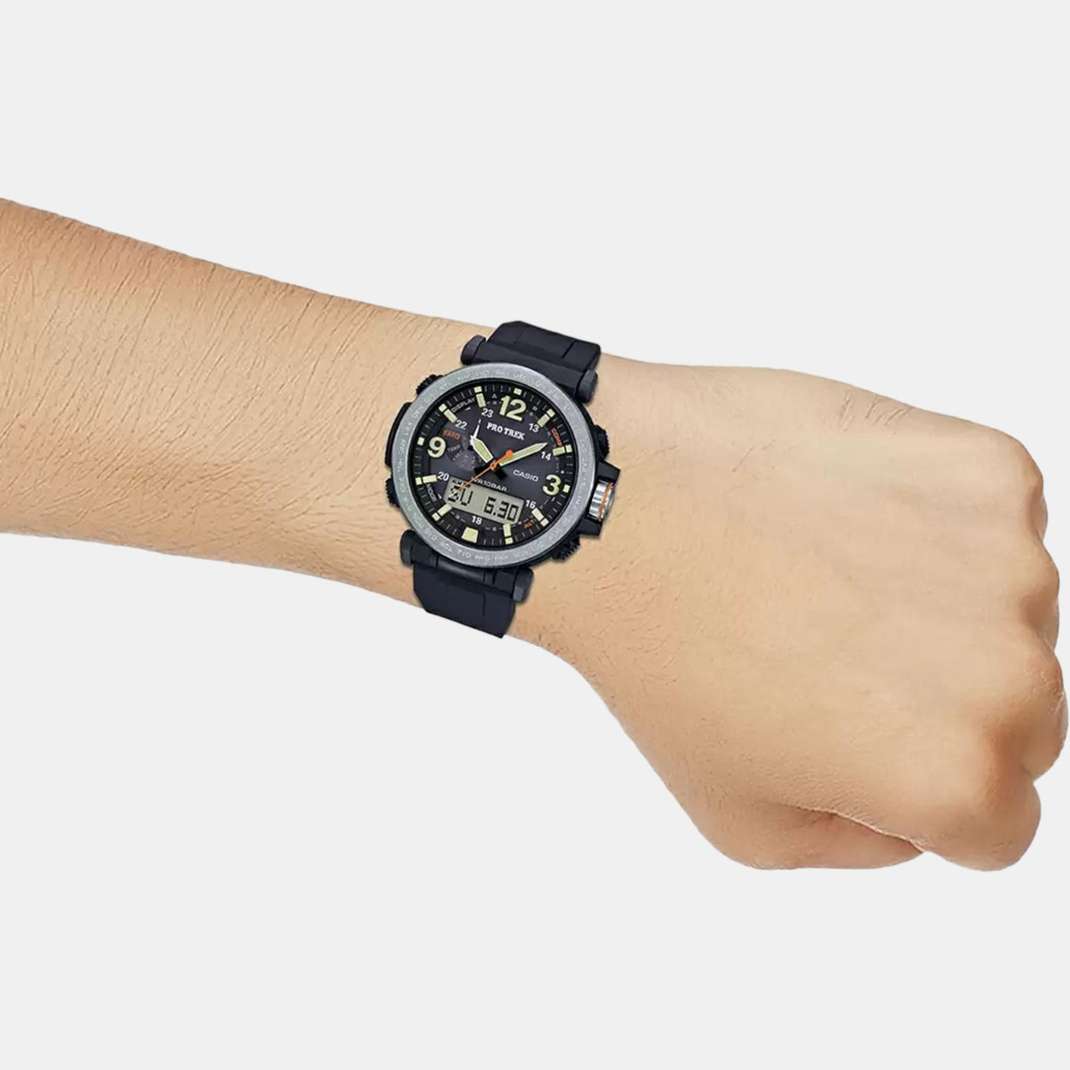 Casio Round Quartz Analog-Digital Men watch
