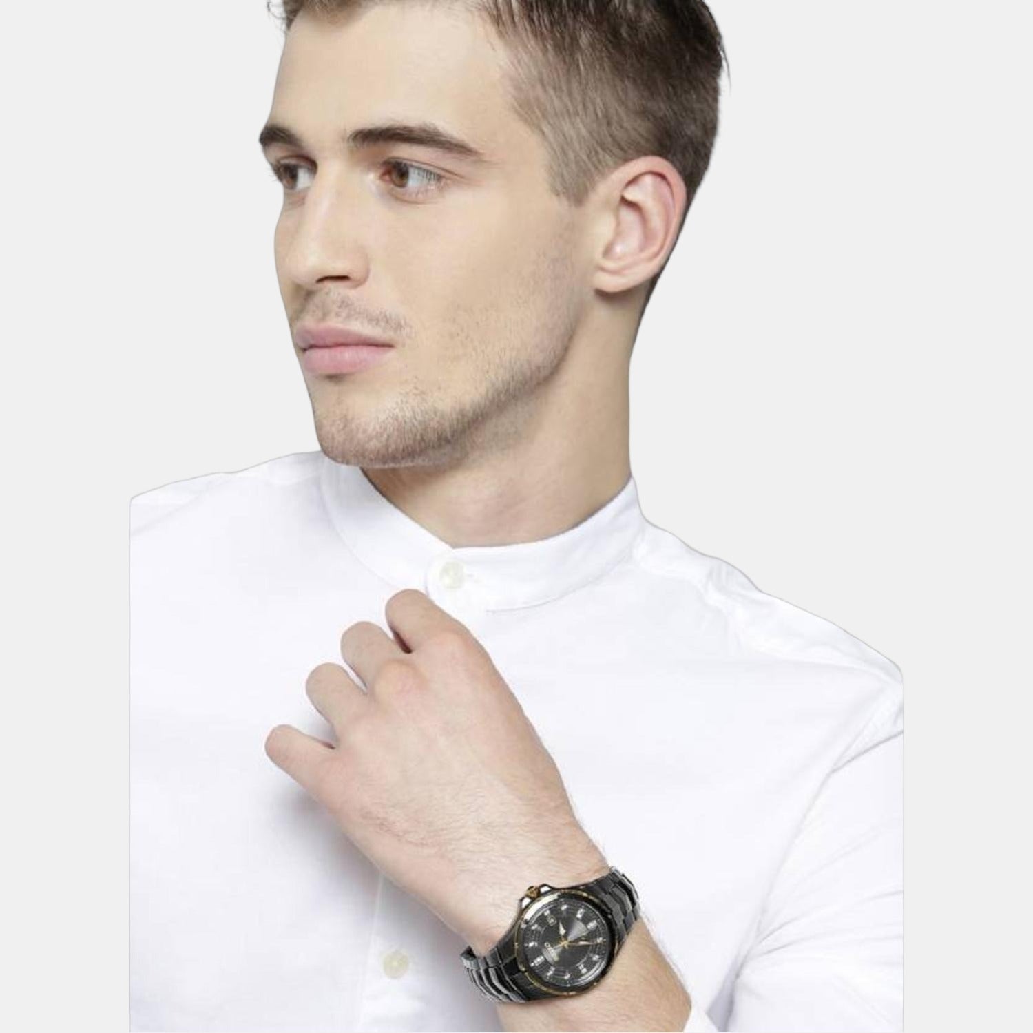 Seiko Stainless Steel Round watch