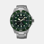 Seiko Round Green Analog watch
