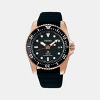 Seiko Round Black Analog watch