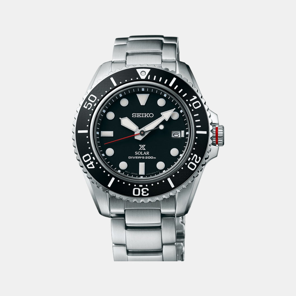 Seiko Round Black Analog watch