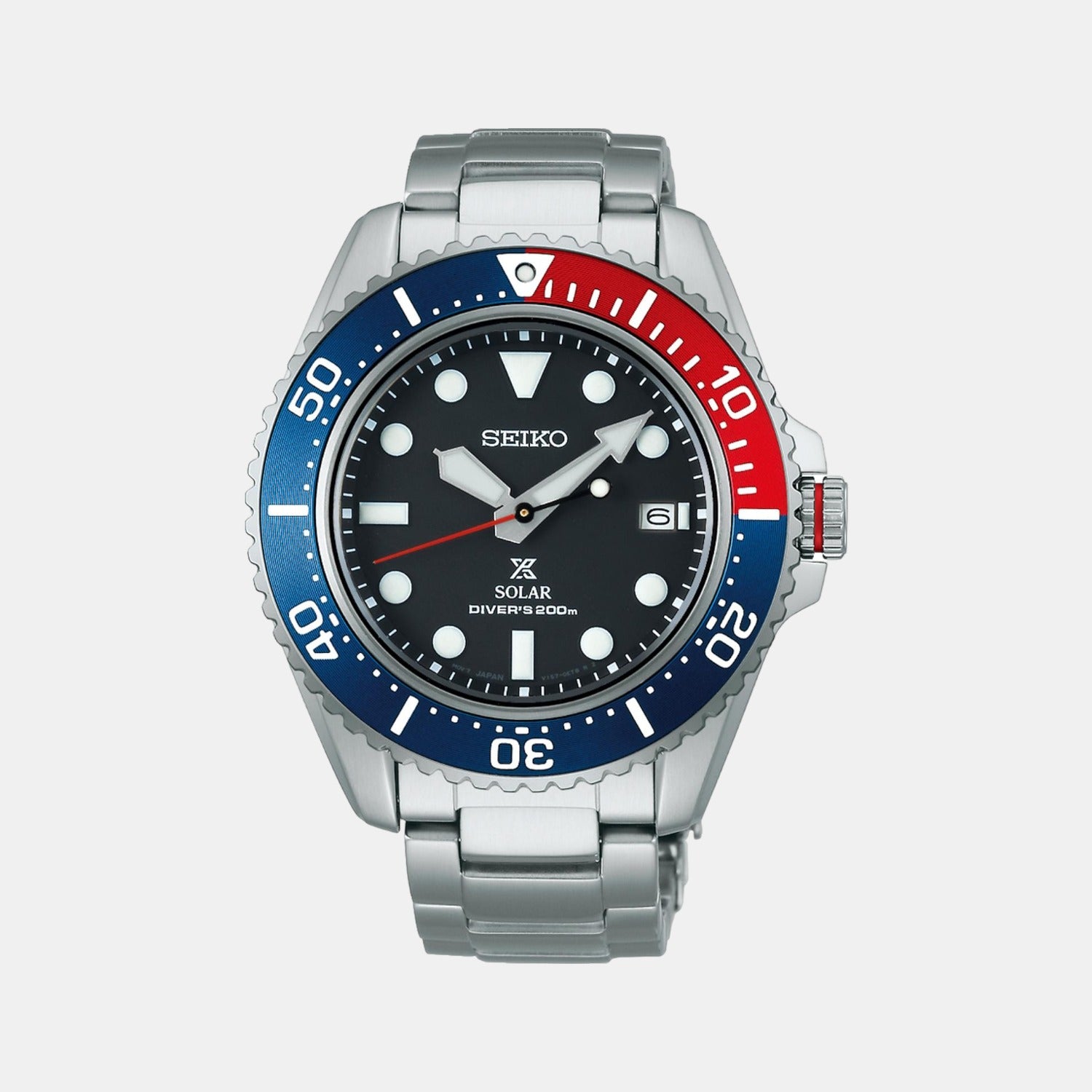 Seiko Round Black Analog watch