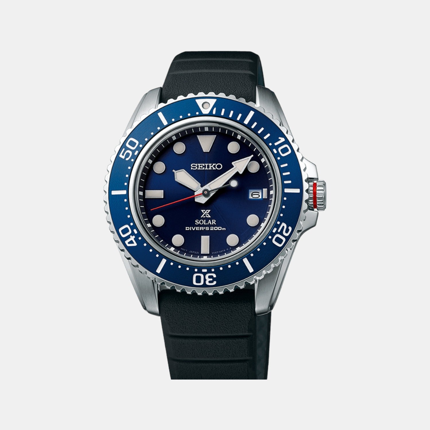 Seiko Round Blue Analog watch