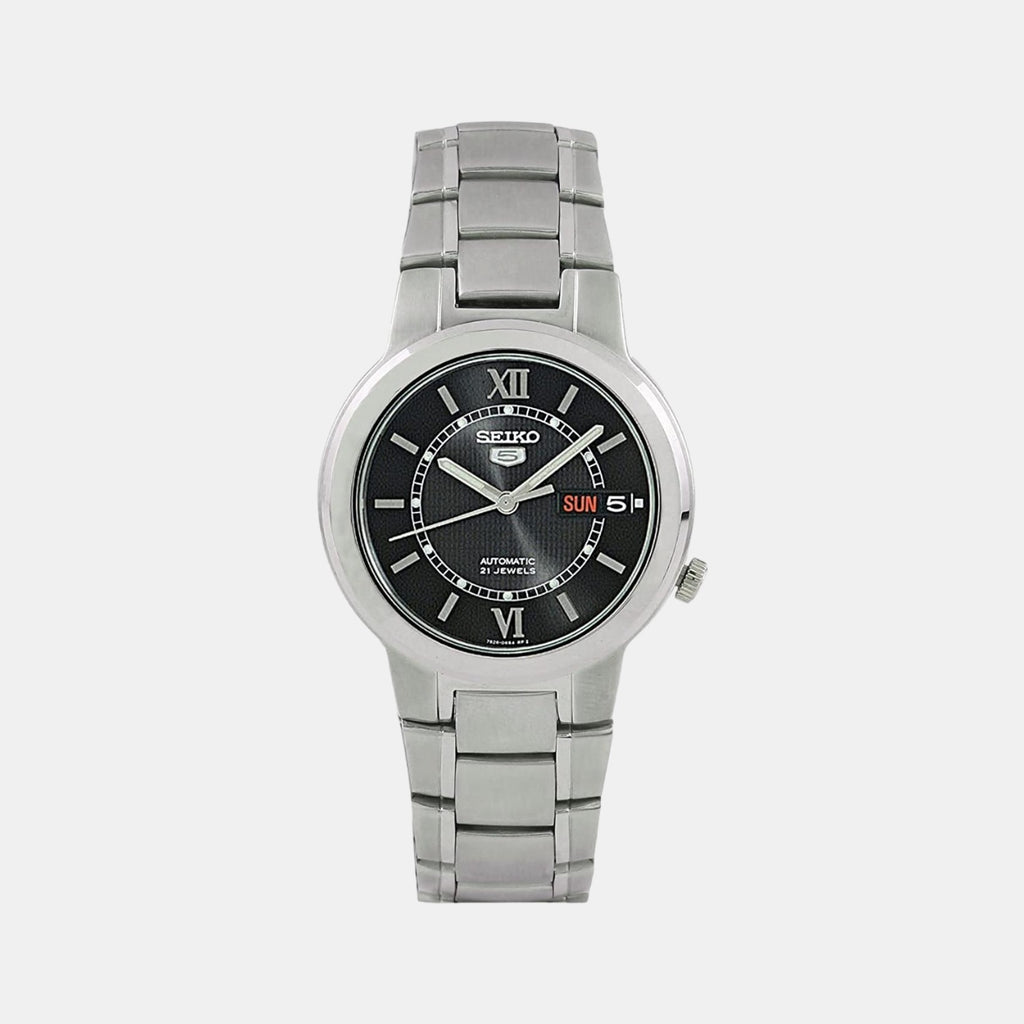 Seiko Round Black Analog watch
