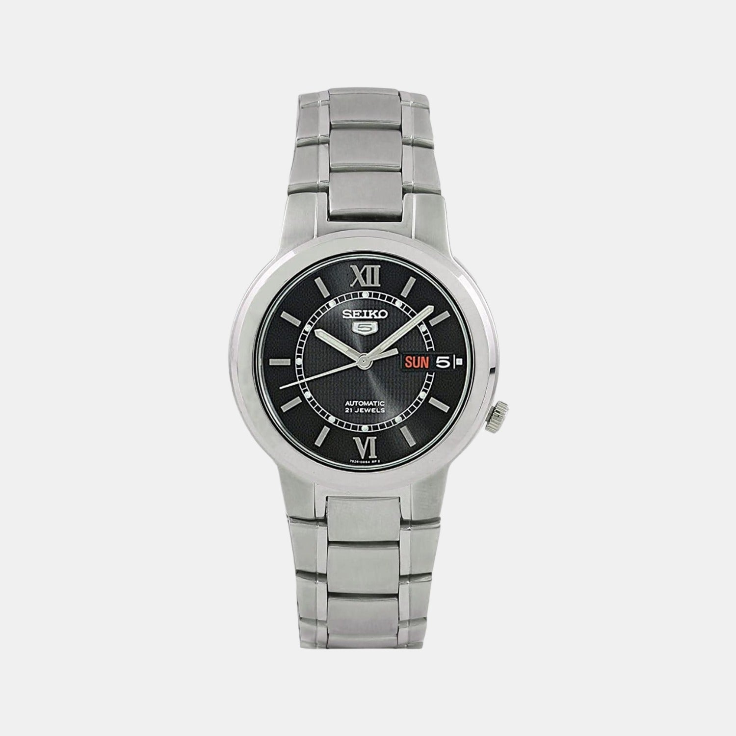 Seiko Round Black Analog watch