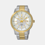 Seiko Round White Analog watch