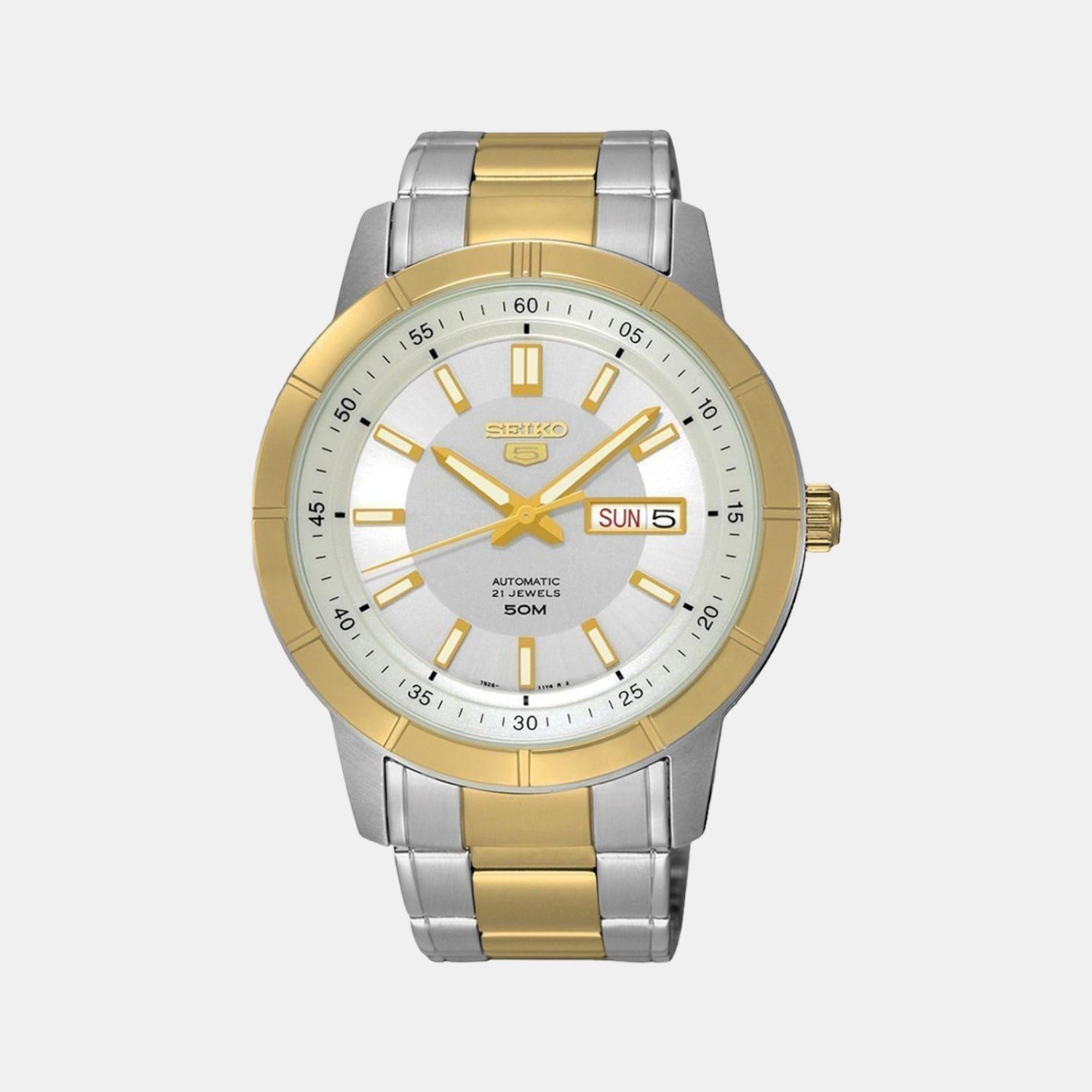 Seiko Round White Analog watch