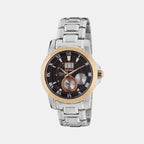 Seiko Round Brown Chronograph watch