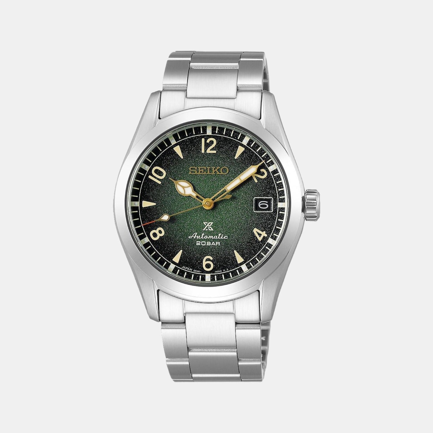 Seiko Round Green Analog watch