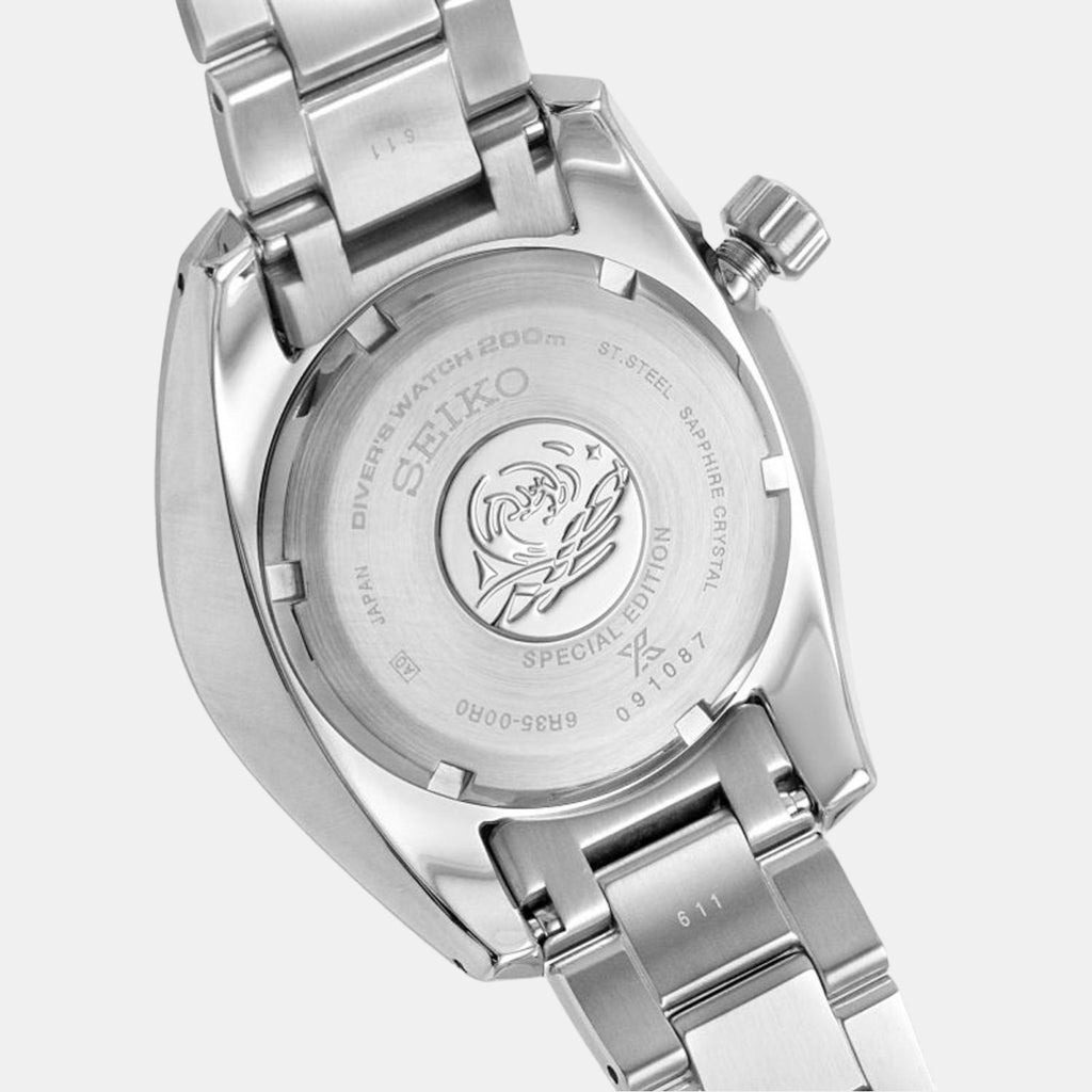 Seiko 45 mm Silver Automatic watch