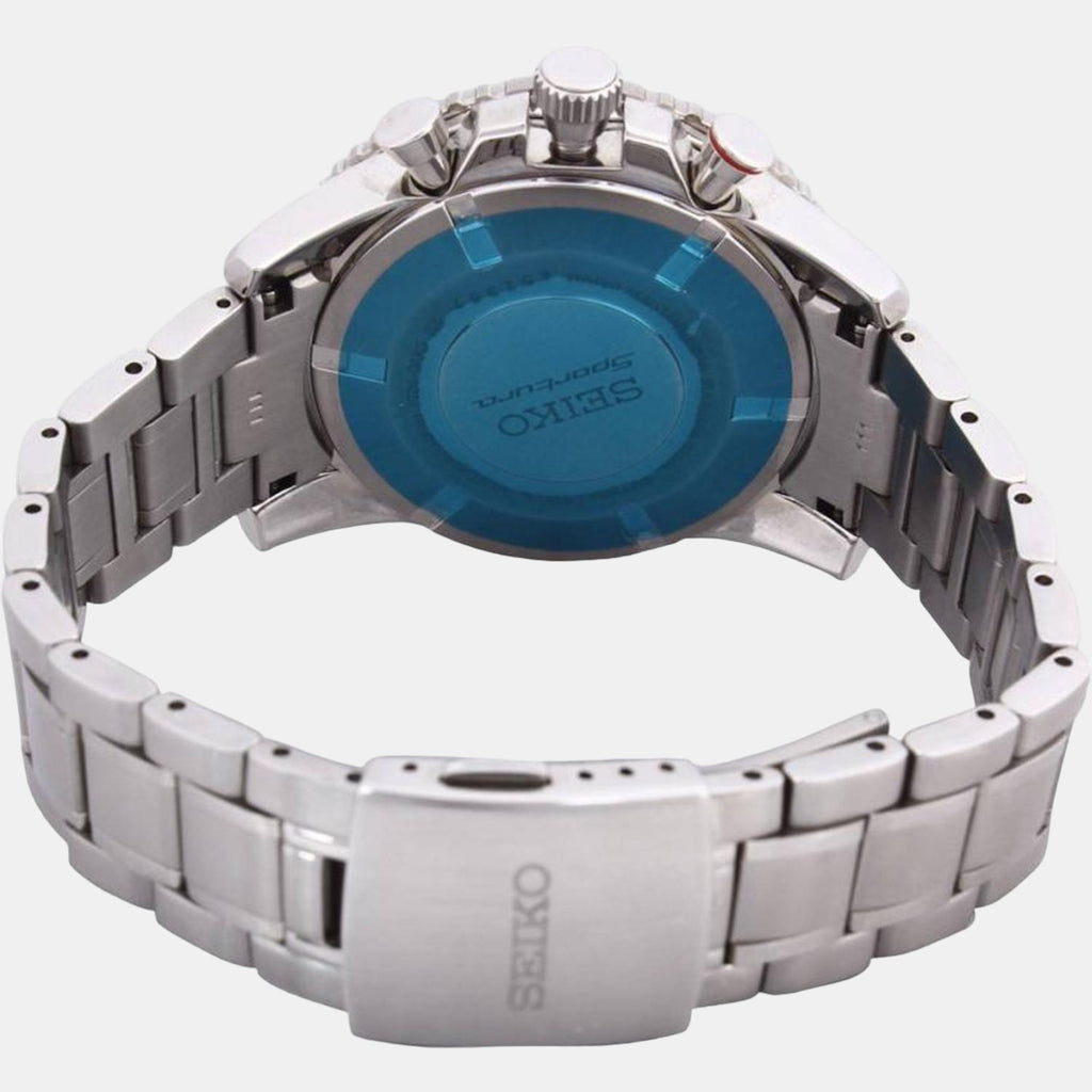 Seiko Men Round Blue watch