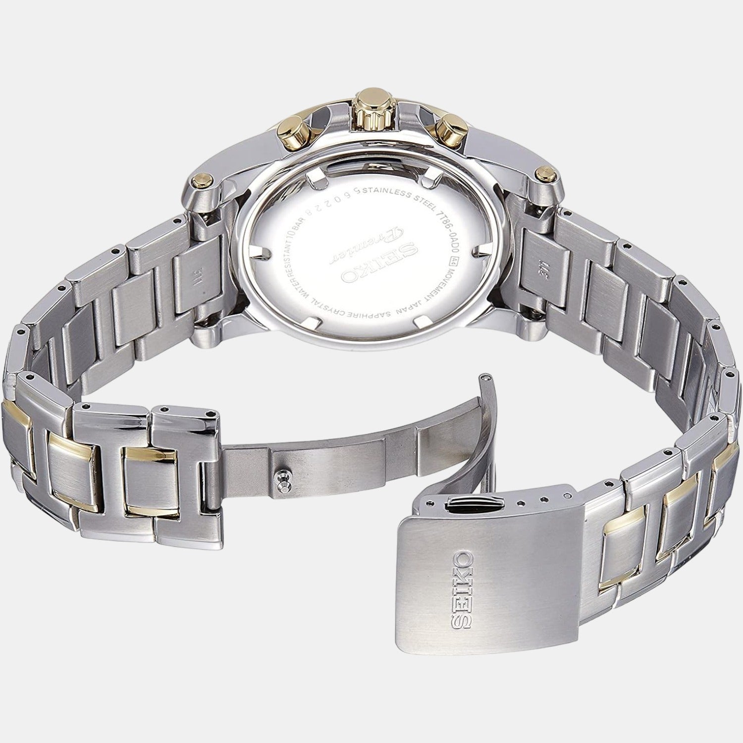 Seiko 42 mm Round Quartz watch