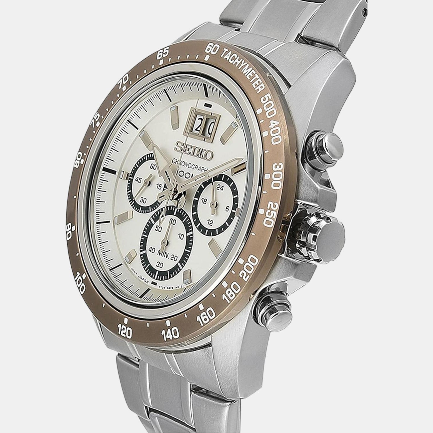 Seiko 44 mm Round Quartz watch