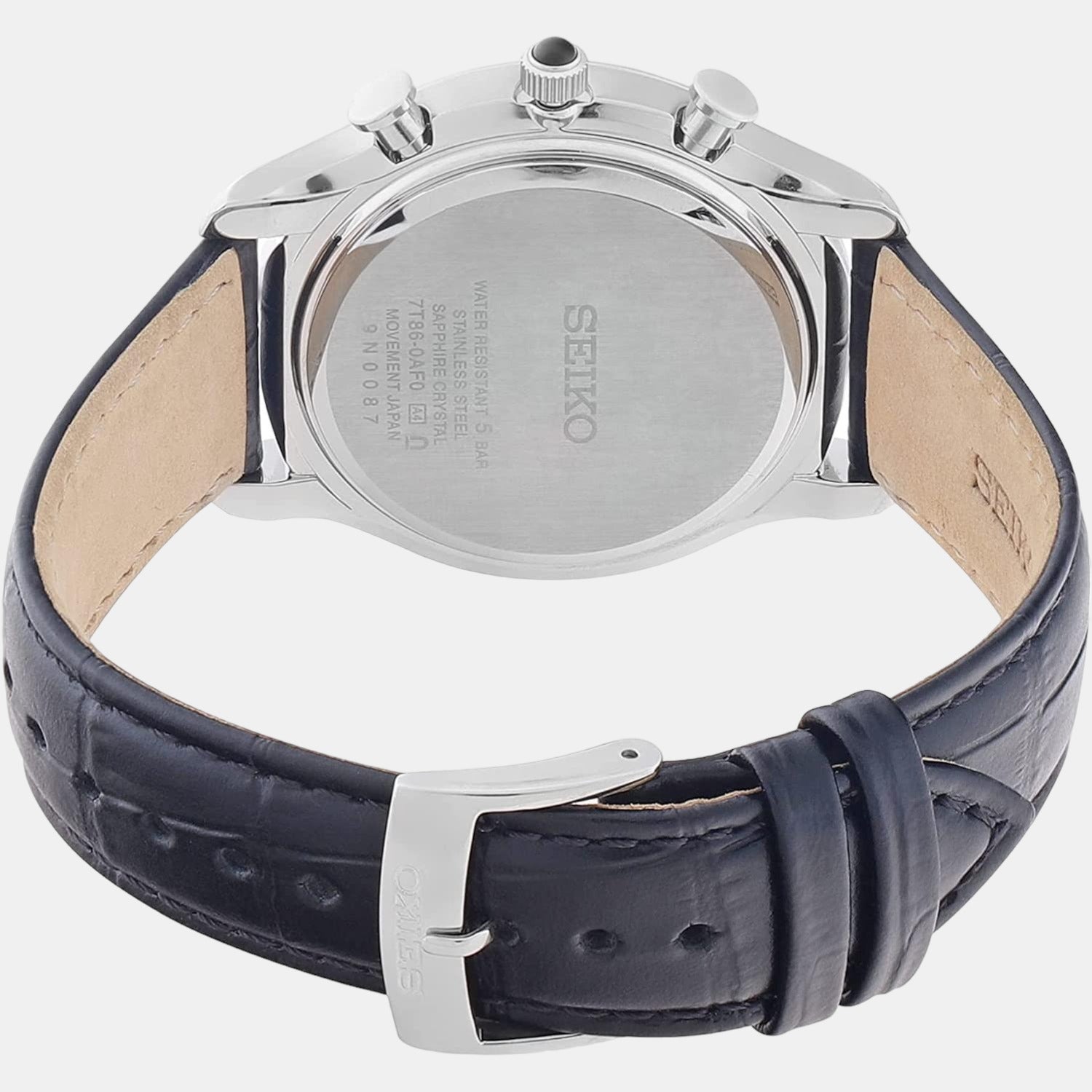 Seiko Stainless Steel Round watch