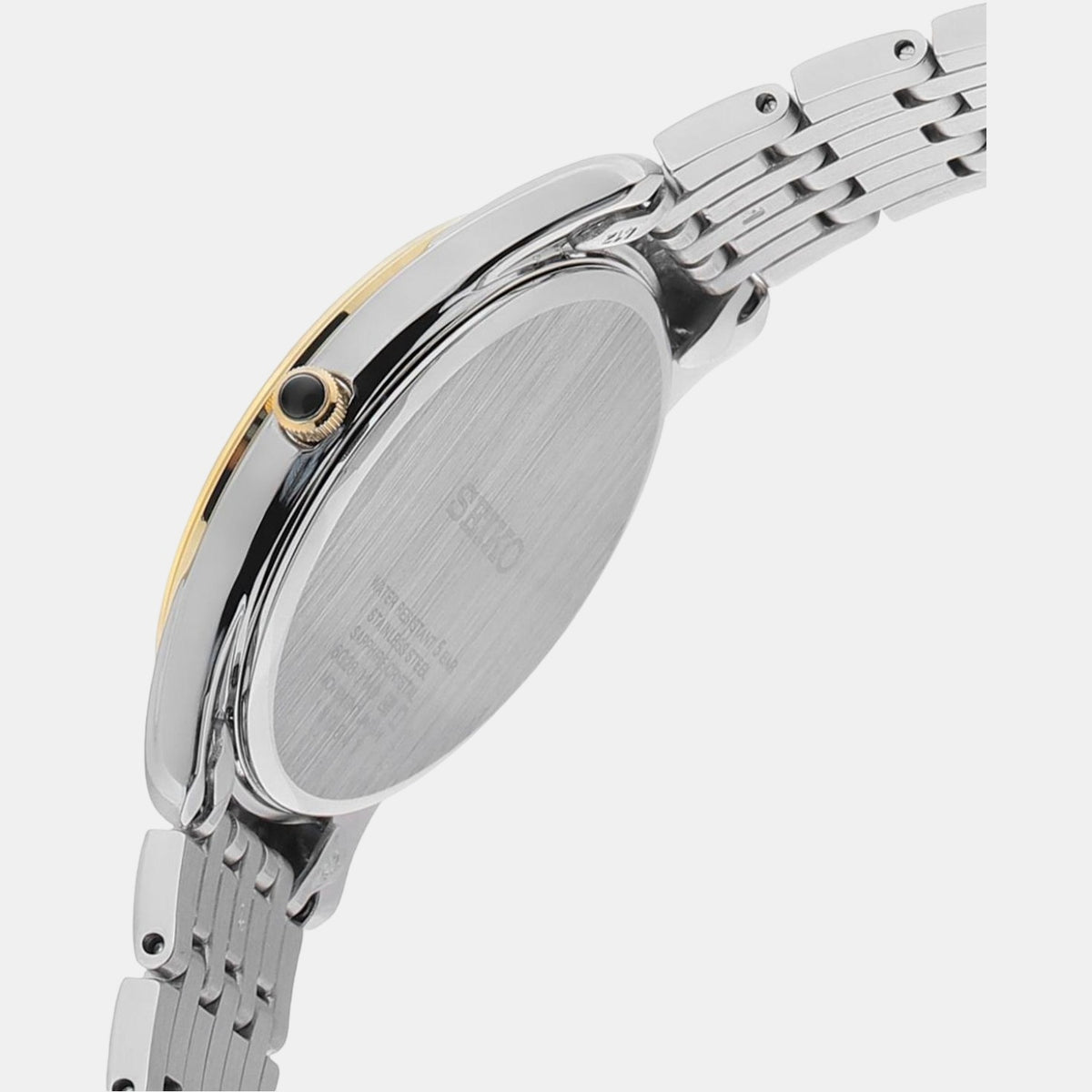 Seiko Men Round White watch