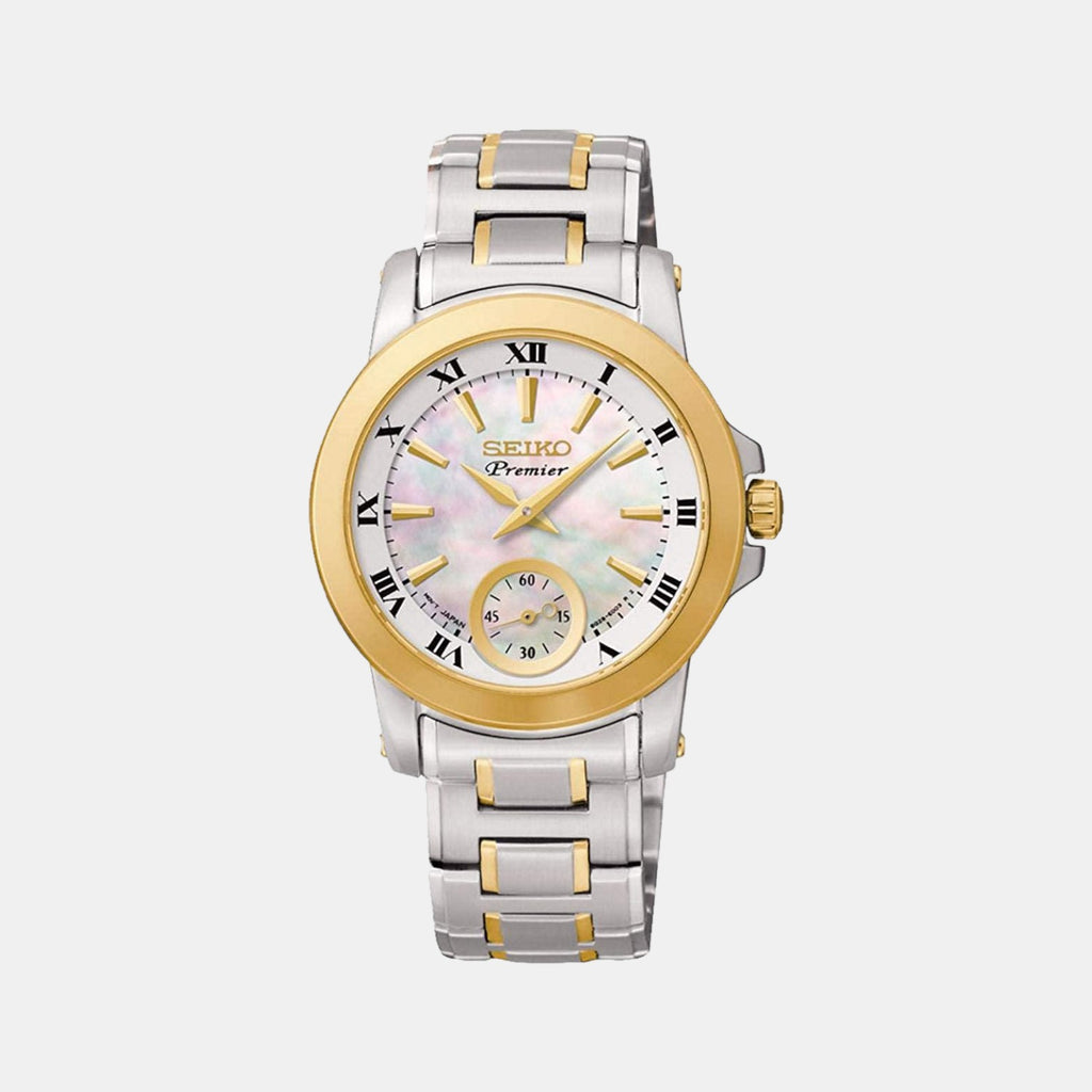 Seiko Round Mother Of Pearl Analog watch