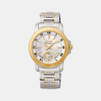 Seiko Round Mother Of Pearl Analog watch