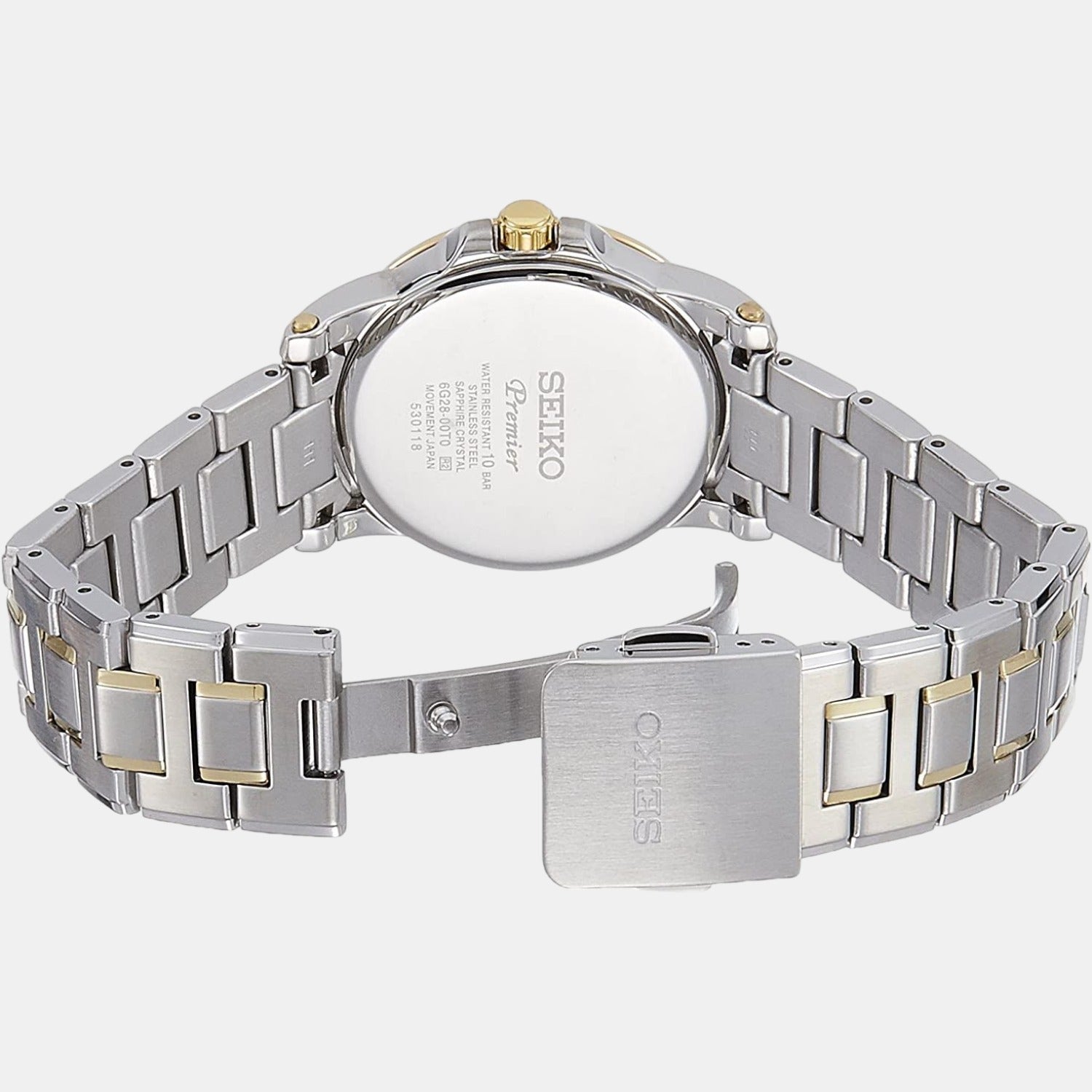 Seiko Women Round Mother Of Pearl watch
