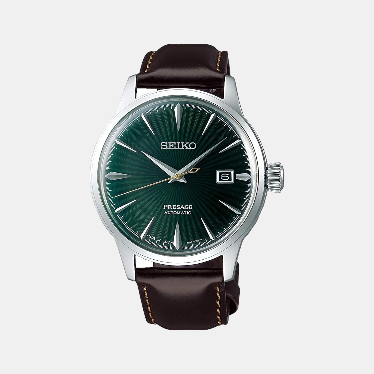 Seiko Round Green Analog watch