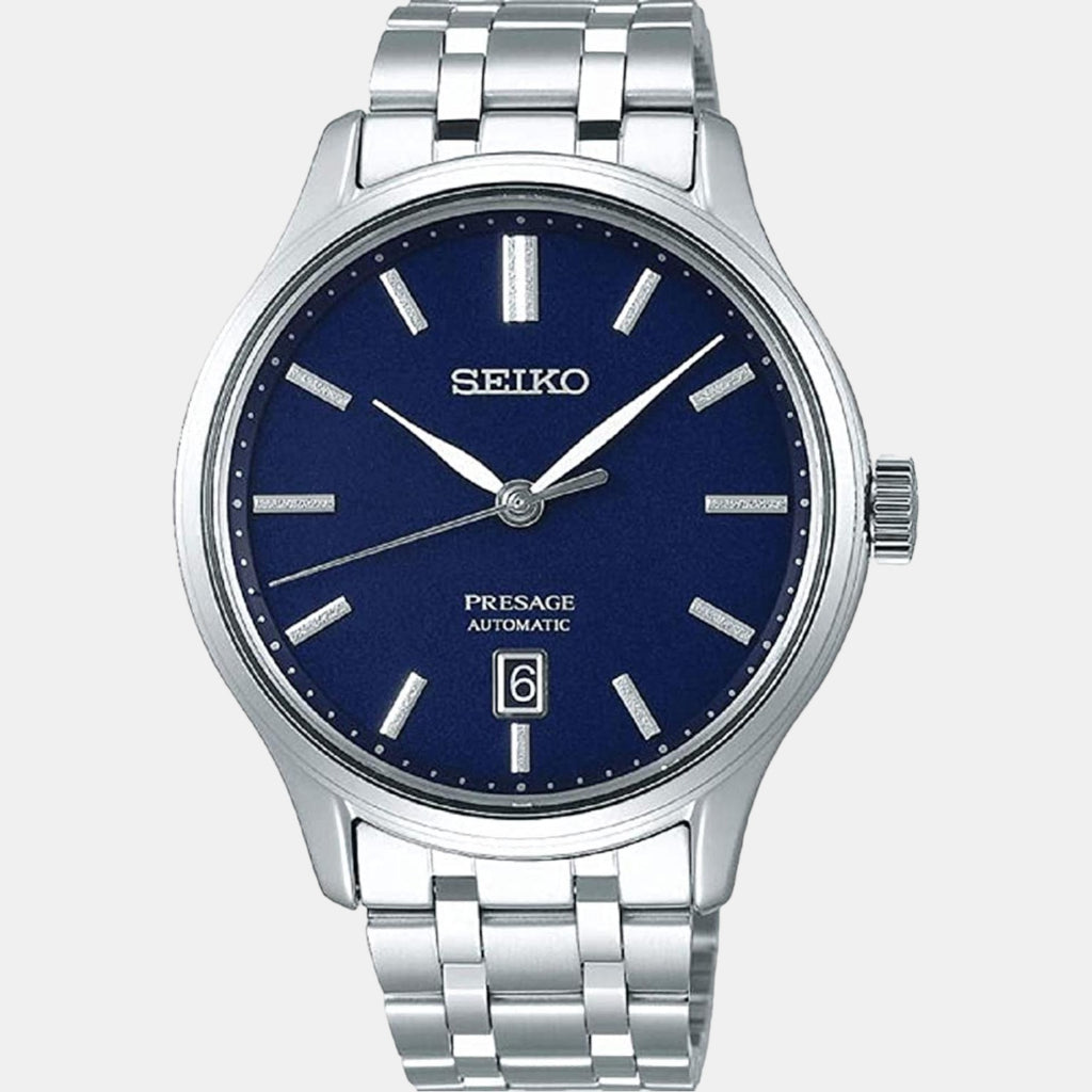 Seiko Stainless Steel Blue watch
