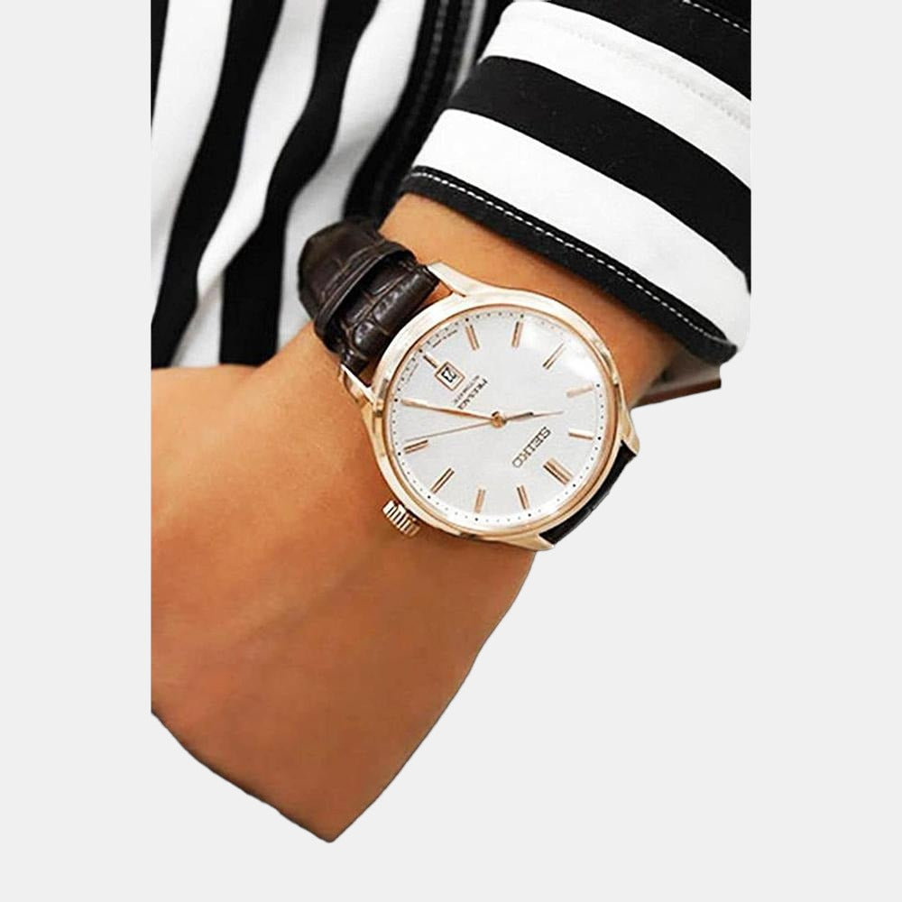 Seiko Round Mechanical Analog Men watch