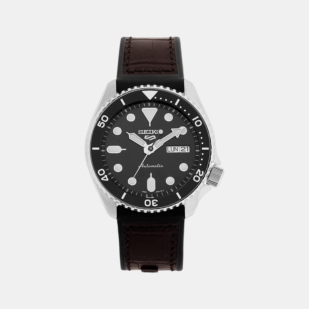 Seiko Round Black Analog watch
