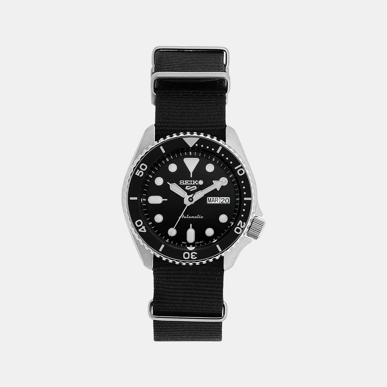 Seiko Round Black Analog watch