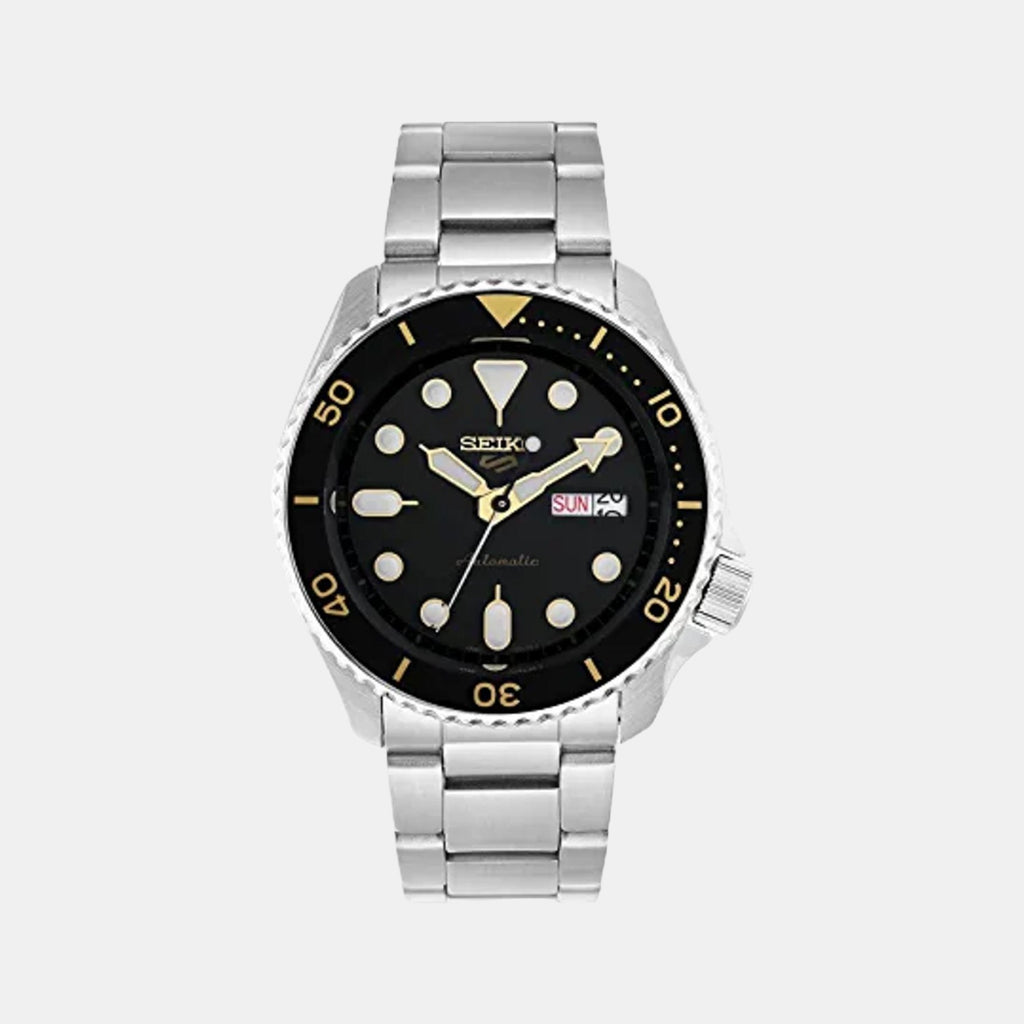 Seiko Round Black Analog watch