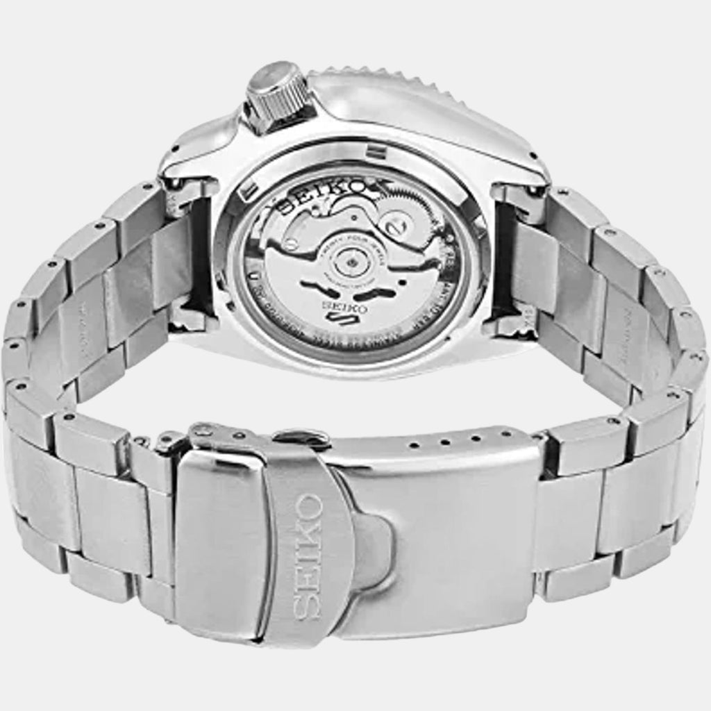 Seiko Men Round Black watch