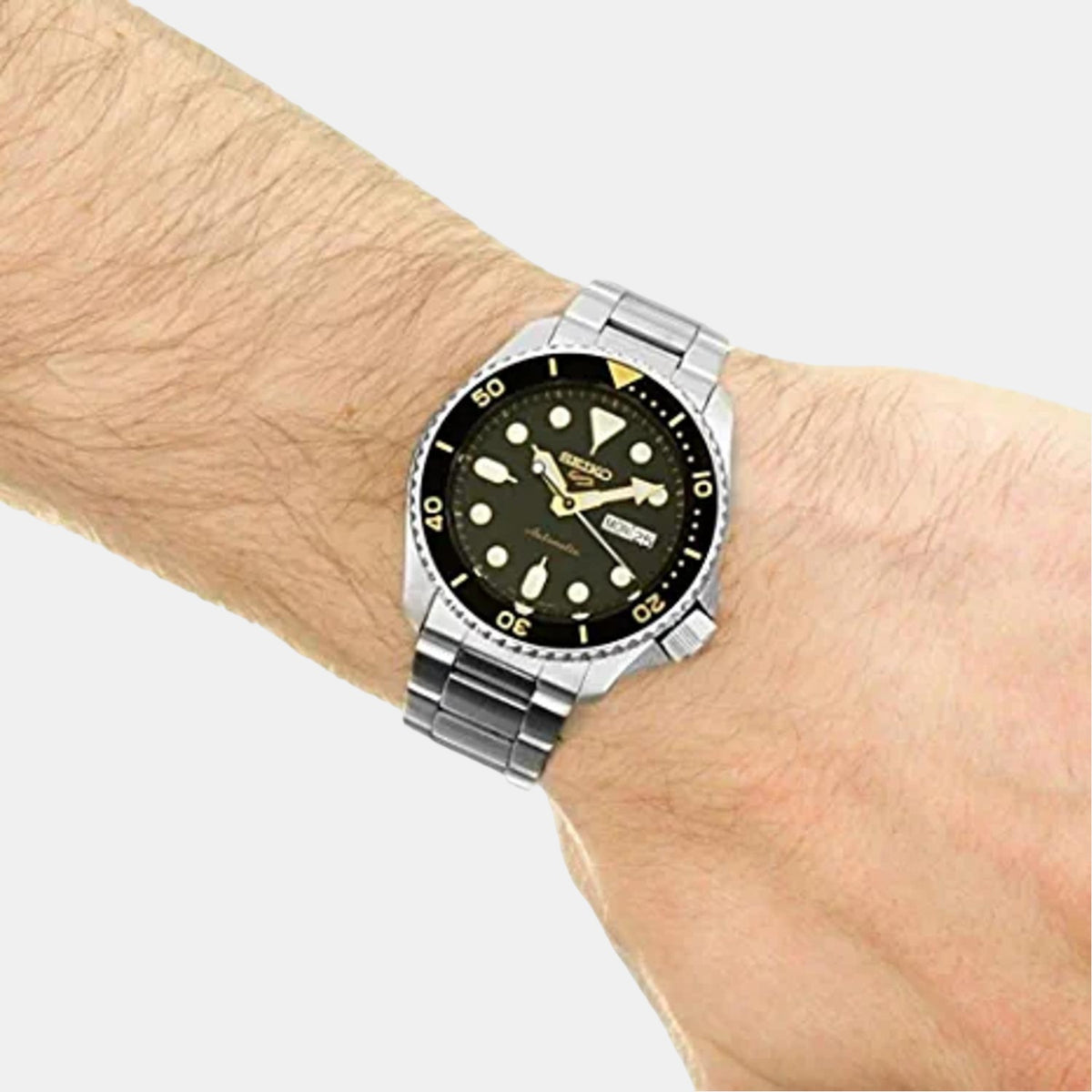 Seiko Stainless Steel Round watch