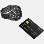 Seiko Stainless Steel Black watch