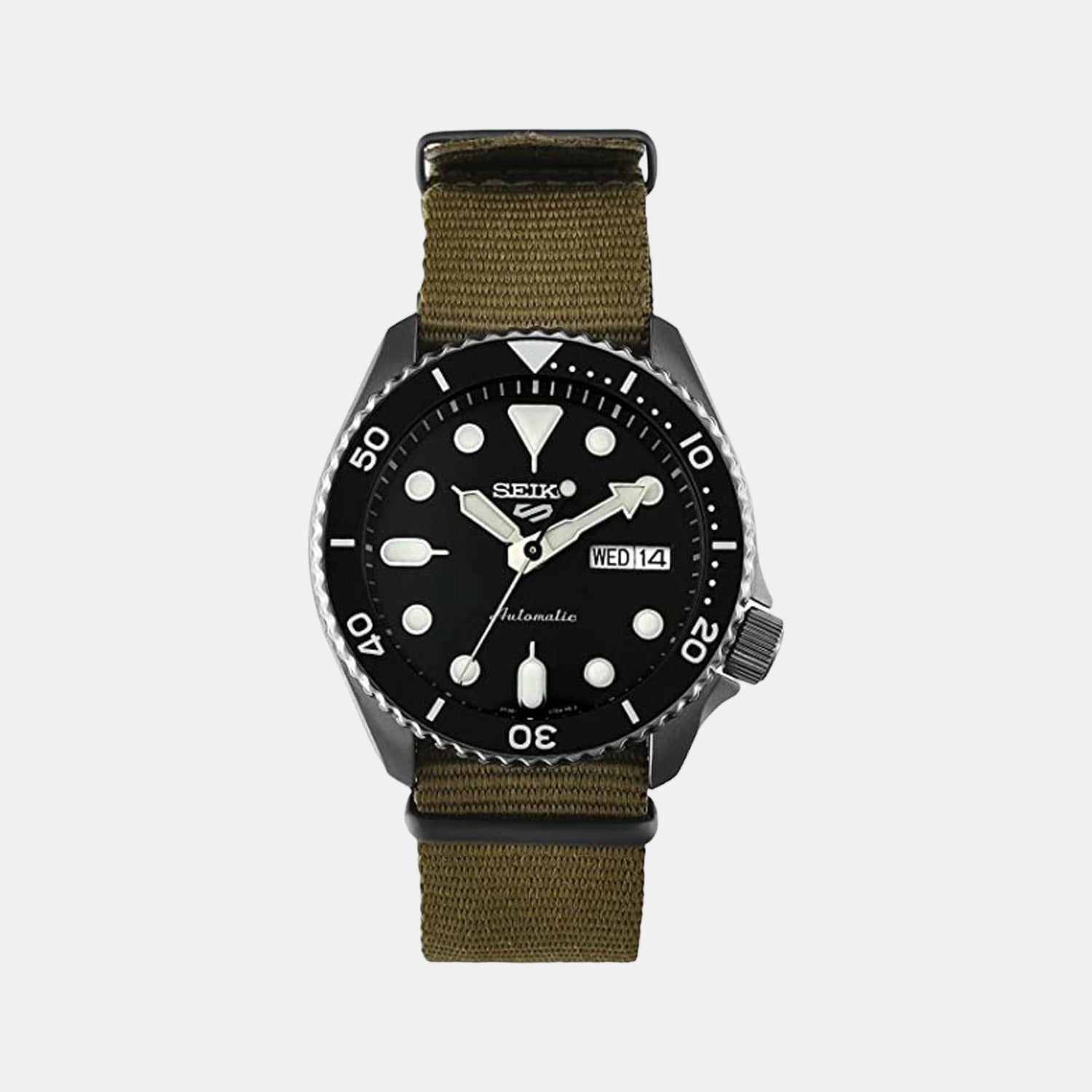 Seiko Round Black Analog watch