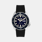 Seiko Round Blue Analog watch