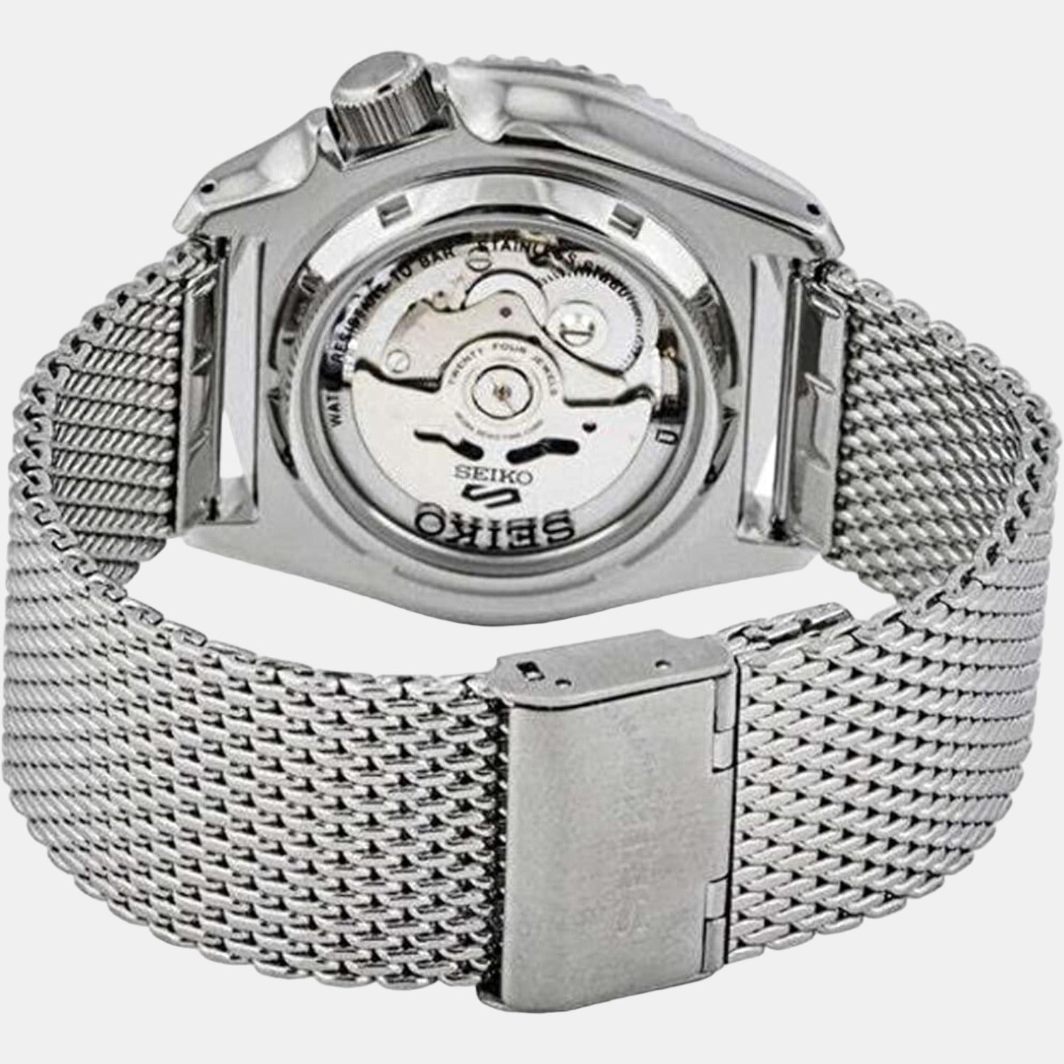 Seiko Men Round Green watch