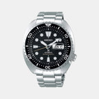 Seiko Round Black Analog watch