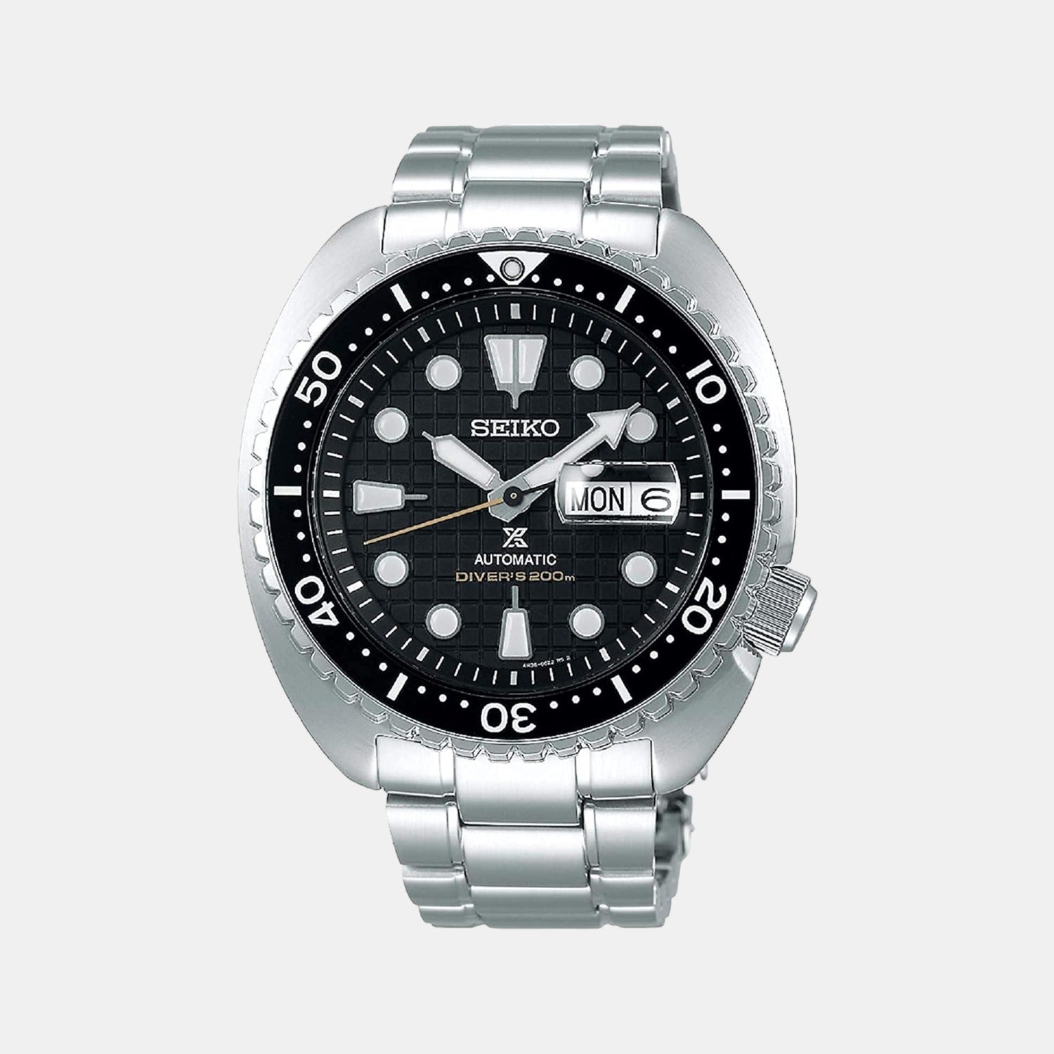 Seiko Round Black Analog watch