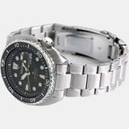 Seiko Stainless Steel Black watch