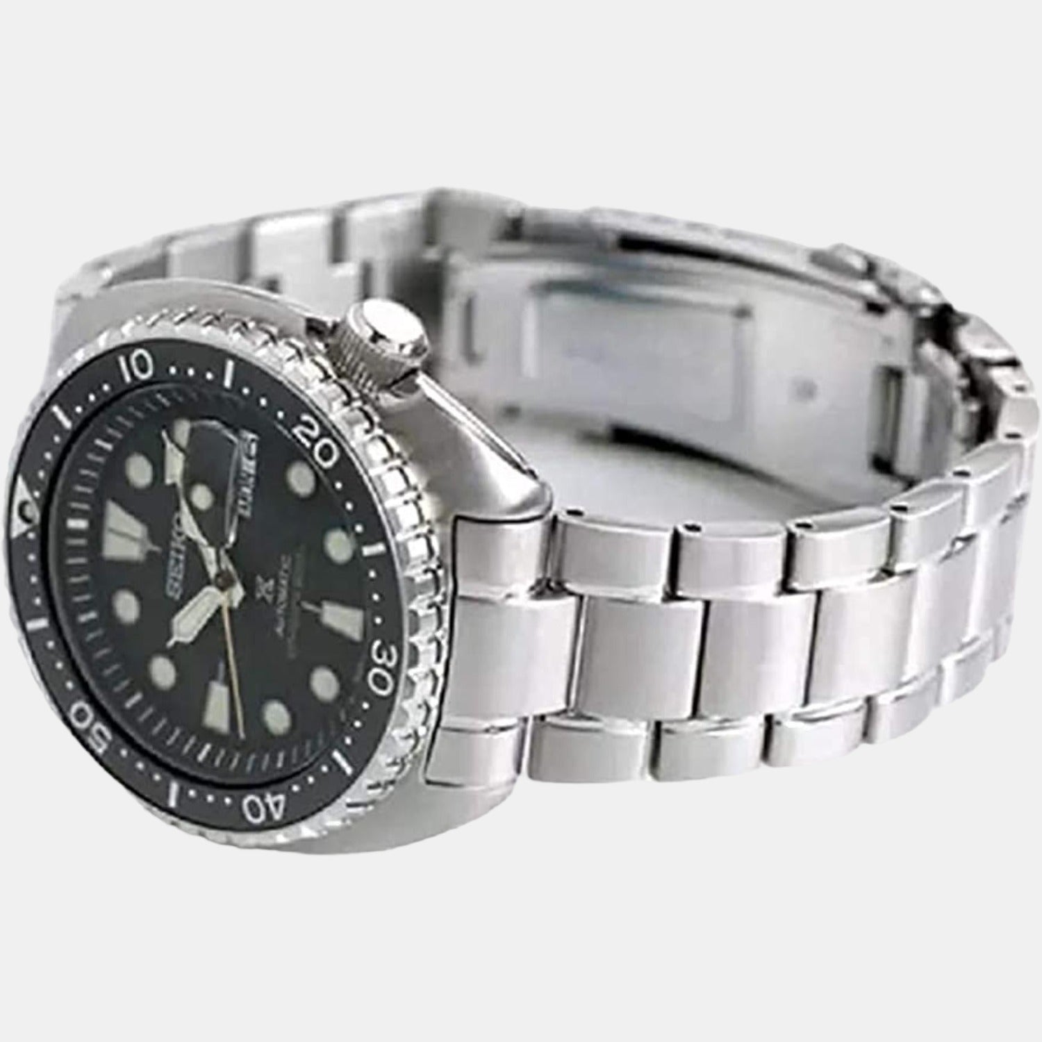 Seiko Stainless Steel Black watch