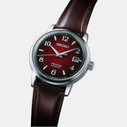 Seiko Leather Red watch