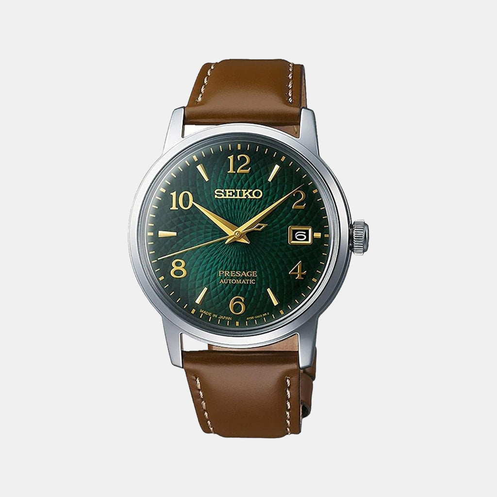 Seiko Round Green Analog watch