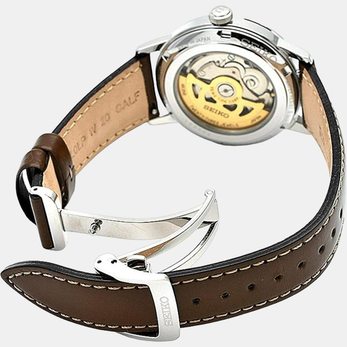 Seiko Stainless Steel Round watch