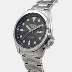 Seiko Men Round Black watch